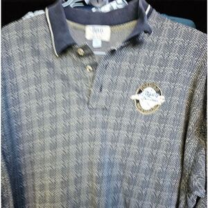 Golf shirt men Gray Size Xl north Carolina  075